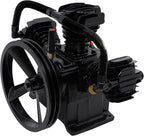 Air Compressor Pump Head, 12 CFM 3 Cylinder 4 HP Replacement Air Compressor Head Pump w/Head Unloaders &Air Filter Mufflers Low Energy Consumption