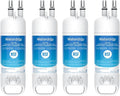 Waterdrop EDR1RXD1 Replacement for Filter 1, W10295370A, EDR1RXD1B, P8RFWB2L, P4RFWB, WD-F38, 46-9081, 46-9930 Refrigerator Water Filter, 4 Pack