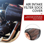 Car Cold Air Intake Filter Dustproof Cover, Universal Cone Protective Cover for High Air Intake Filters (Big)