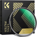 K&F CONCEPT 72mm Black Diffusion 1/4 Filter Mist Cinematic Effect Filter with 28 Multi-Layer Coatings Waterproof/Scratch Resistant for Video/Vlog/Portrait Photography