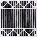 Nordic Pure 20x20x5 (Actual Size: 19 5/8 x 19 7/8 x 4 3/8) Honeywell Replacement Furnace Filters MERV 10 Plus Carbon 2 Pack