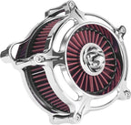 Air Filter Cleaner for Harley Davidson Softail Touring Street Road King Glide Trike for Harley Davidson Air Intake Filters Milwaukee-Eight M8 Engine 114 117 2017-2023 Red