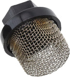 Inlet Suction Strainer Mesh Filter for Airless Sprayer 390 395 495 595, Replacement Hose Filter with Nylon and 304 Stainless Steel Construction, Effortless Installation,（B）