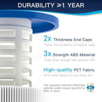 4-Pack C4030 Pool Filter Cartridges, Compatible with Hayward SwimClear C4030, C4025, C4020, Replaces Pleatco PA106, Hayward CX880XRE, Unicel C-7488, 425 sq.ft