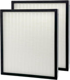 2 Pack F301H HEPA Filter Replacement Compatible with BluDri, Mounto Air Scrubber Filters, also fits Dri-Eaz and VEVOR Air Purifier, Part 500cfm HEPA500, F301H and AS-550, H13 Filter of 16 x 19 x 2