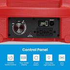 CADPXS Shield-550 Negative Machine Airbourne Cleaner HEPA Scrubber Water Damage Restoration Equipment Air Purifier, Air Scrubbers Red