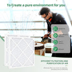 MERV-10 Air Filter Replacement Compatible with AlorAir CleanShield HEPA 550,Abestorm HEPA 550 Air Scrubber, 14.8" x 13.7" x 0.8" First-Stage Filtration, 5-Pack