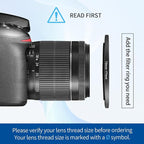 72-77mm Step-Up Ring Adapter, 72mm to 77mm Step Up Filter Ring for 72mm Lens Mount 77mm for DSLR Lenses and ND UV CPL IR Filters （72-77mm）