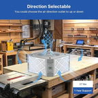 ABESTORM 360 Degree Intake Air Filtration System for Woodworking, 1350 CFM Hanging Dust Collector, Air Filter for Shop Garage WorkShop, DecDust 1350