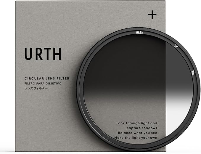Urth 58mm Hard Graduated ND8 Lens Filter (Plus+)