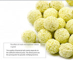 2500g 5.5lb Filter Media,bio Balls for Aquarium Filter，Pond Filter Media，Fish Tank Filter Media，Bio Balls Ceramic Rings ，Aquarium Filter Media with Mesh Bag