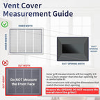 24"W x 18"H [Duct Opening Size] Steel Return Air Filter Grille - Removable Face/Door for 1 inch Filters -HVAC Vent Cover Grill - White [Outer Dimensions: 26 5/8"W X 20 5/8"H]