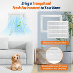 Fancat Return Air Filter Grille for 16x20 Ducts, Steel Air Vent Cover with Removable Door for 1" Filters | Fits Sidewall & Ceiling | Outer Size: 18 5/8" W x 22 5/8" H
