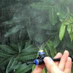 iRuiZhe Misting Cooling System Kit 59FT(18M) DIY Outdoor Mist Cooling Kit+21 Brass Nozzles Garden Misting Irrigation System for Lawn Patio Garden Greenhouse