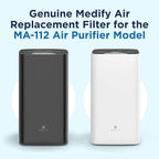 Medify MA-112 Genuine Replacement Filter Set for Allergens, Smoke, Wildfires, Dust, Odors, Pollen, Pet Dander | 3 in 1 with Pre-filter, HEPA H13 and Activated Carbon | Removal to 0.1 Microns | 1-Pack