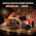 Jackery Explorer 240D Power Bank and 40W Solar Panel (80,000mAh), LiFePO4 Battery Portable Power Station, USB-C Cable Included,200W DC Output,1-Hour Fast Charging, Compact for Outdoor, Camping, Travel