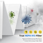 Filter Q–1712-0123-00 Replacement filter for Winix 5510 and 5520 Air Purifier, 5510 Replacement Set: 2 HEPA & 2 Carbon Filters
