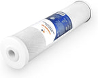 Aquaboon 5 Micron 20 x 4.5 Premium CTO Activated Carbon Water Filter Cartridge Replacement for Whole House Compatible with FC25B, EP-20BB, 2-PACK