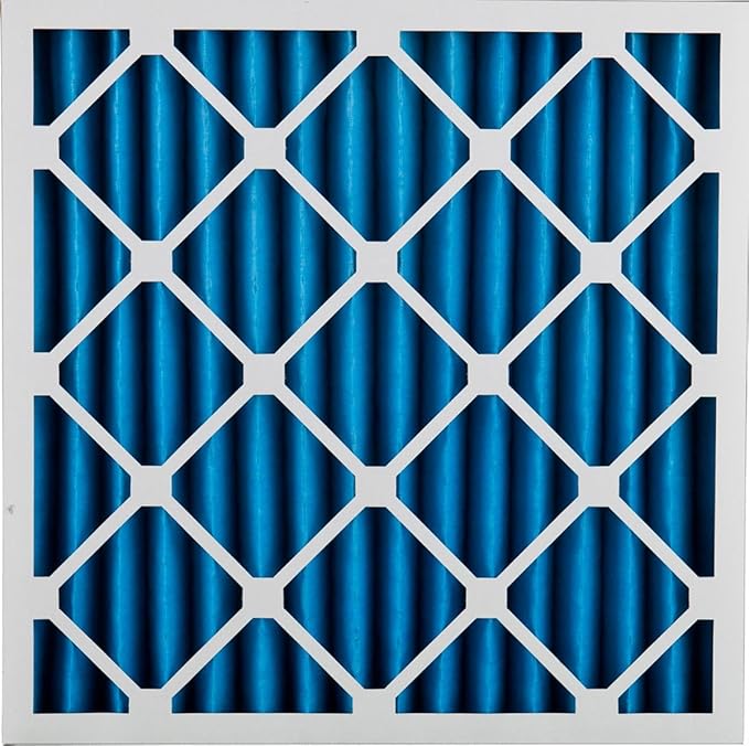 Nordic Pure 25x25x2 (Actual Size: 24 1/2 x 24 1/2 x 1 3/4) Pleated Air Filters MERV 7 Plus Carbon 3 Pack