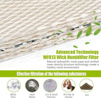 8 Pack WF813 Humidifier Filters Wick Replacement Compatible with ReliOn RCM-832 RCM-832N WF813 DH832 ProCare PCWF813 Equate EQWF813 EQ-2119-UL Duracraft DH-830 Cool Mist Humidifier Filters