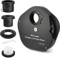 Astromania Filter Wheel for Telescope, Filter Drawer Compatible with 1.25 Inch Telescope Filter for Planet Moon Nebula Observation, 5-Position Filter Wheel Holder Telescope Accessories with T-Adapter