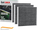 CF11182 Cabin Air Filter With Activated Carbon Compatible with Honda Civic 2016-2022,CR-V 2017-2022,CR-Z 2011-2016,FIT 2009-2020,HR-V 2016-2022,Insight 2010-2022,Odyssey2018-2022(3 Pack)