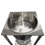 INTSUPERMAI 50L Buchner Funnel Filtering Kit, with 50L Vacuum Flask, Stainless Steel Frame, Negative Pressure Filtration, Lab Vacuum Suction Filter for Liquid-Liquid Extraction
