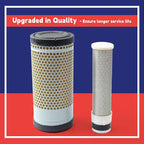 10400511200 19690531100 Inner and Outer Air Filter Element Combo Replacement for Mahindra Tractor Parts Accessories 2815 HST 3616 Gear 4WD