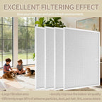 4 Pcs 203368 Air Pre Filter 16'' x 12.5'' Fit for Honeywell Air Cleaner F300E1019 F300A1625 F50F1073 F50F F300E
