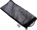 AQUANEAT 10pcs Aquarium Filter Media Bags, Fish Tank Fine Mesh Bags, 3”x4”/3”x8”/5.5”x8” with Plastic Zipper for Activated Carbon (3” x 8”)