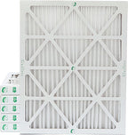 Glasfloss 18x24x2 MERV 10 (FPR 5-6) 2" Inch Pleated Air Filters Box of 6. Actual Size: 17-1/2 x 23-1/2 x 1-3/4