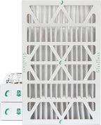 Glasfloss 16x25x4 MERV 10 (FPR 5-6) 4" Inch Pleated Air Filters Box of 3. Actual Size: 15-1/2 x 24-1/2 x 3-3/4