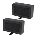2Pcs 3D Printer Activated Carbon Air Filter Cartridge Fit for Bambu Lab X1C/P1P/P1S/X1/X1E, Air Purifier Filter Replacement Easy to Install 3D Printer Accessories