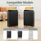 5510 5520 Replacement Filter Q Compatible with Winix 5510, 5520 PlasmaWave Air Purifi-ers, 2 x HEPA + 2 x Activated Carbon Combo for Dust Pollen Pet Smoke, Part# 1712-0123-00