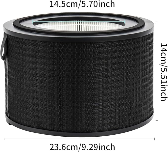 Air Filter, Compatible For Philips, Air Purifiers AC0950/10 AC0951/13 AC0820/10 AC0830 AC0650/10 AC0651/10 AC3210 AC3220 AC4220(FY4200)