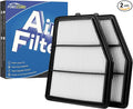 2-Pack Engine Air Filter Fits for Nissan Altima 2.5L ENGINE ONLY 2019-2025 2026（NOT FIT 2.0L) Air Filter Replacement CA12551 Car Accessories