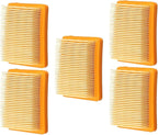 Air Filter Replacement 4180 141 0300 for KM91R/KM131/FS89/FS91/FS111/FS131/FS311 String Trimmer and Brush Cutter Models 5 Pack for Outdoor Power Equipment