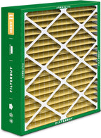 Filterbuy 21x24.5x5 Air Filter MERV 11 Superior Pet & Allergy Defense (2-Pack), Electrostatic Pleated HVAC AC Furnace Filters for Rheem, Ruud, and Protech (Actual Size: 20.63 x 24.13 x 4.38)