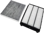 JTBU160-99097Cabin and Engine Air Filter for TUCSON (2016-2021), SPORTAGE (2017-2022),Replacement for 97133-D1000,CF12160,28113-D3300