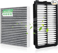 Engine&Cabin Air Filter for Tucson&Santa Cruz 2022-2026, Santa Fe&Sorento 2021-2026, Sonata 2020-2026, (Not for hybrid!) Air filter Replacement 97133L1000 28113L1000 Automotive Accessories
