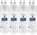 FILTER1 W10295370 A Refrigerator Water Filter Replacement Compatible for EDR1RXD 1 WATER FILTER W10295370 A Refrigerator Models (4-PACK)