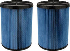 2 Pack VF5000 Wet/Dry Cartridge Replacement Filter for 5-20 Gallon Vacuums WD1450 WD0970 WD1270 WD09700 WD06700 WD1680 WD1851 RV2400A