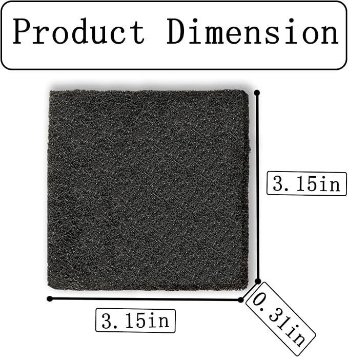 16 Pack Activated Carbon Filter with 2 Pack Recycle+Trash Sticker Fits EKO Trash Can with Built-in Compartment, Also Fits SIMPLI-Magic Garbage Bins, for Trash Can and Compost Bin
