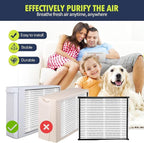 IYOUYA 2 Pack 213 Replacement Filter Compatible with AprilAire Whole House Air Purifiers 1210,1620,2210,2216,3210,4200,20x25x4 MERV-13 Furnace Filter, Not fit for 1213 UPGRADE KIT(MODEL 2120 OR 2200)