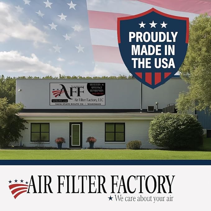Air Filter Factory Range Hood Filter Replacement For 41F, 97007696, 97005687 Fits Broan Nutone Ductless Exhaust Fan Filter - 8.75 X 10.5 X .44 Inches Grease Mesh Carbon Kitchen Screen