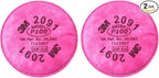 3M 2091 P100 Particulate Filter, 3 Pairs