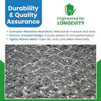 Filter Everything Washable Aluminum Air Filter - 20 x 20 x 1