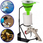 OIIKI 3D Printer Resin Filter, Stainless Resin Filter Cup + Silicone Funnel + 100ml Measuring Cup Disposable for 3D Printer(Green)