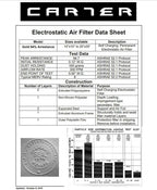 CARTER | Gold | MERV 8 | HVAC & Furnace Filter | Washable Electrostatic (16x16x1)
