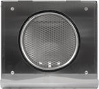 Vent Systems 4" Inch Air Supply Vent Cover with Rubber Gasket - Stainless Steel - Robust Weatherproof Outdoor Air Intake Box - Duct or Surface Mounting - Rain and Snow Protection